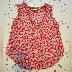 Maeve Inked Floral Blouse